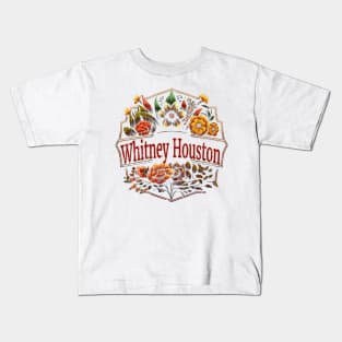 Flower Vintage Whitney Kids T-Shirt